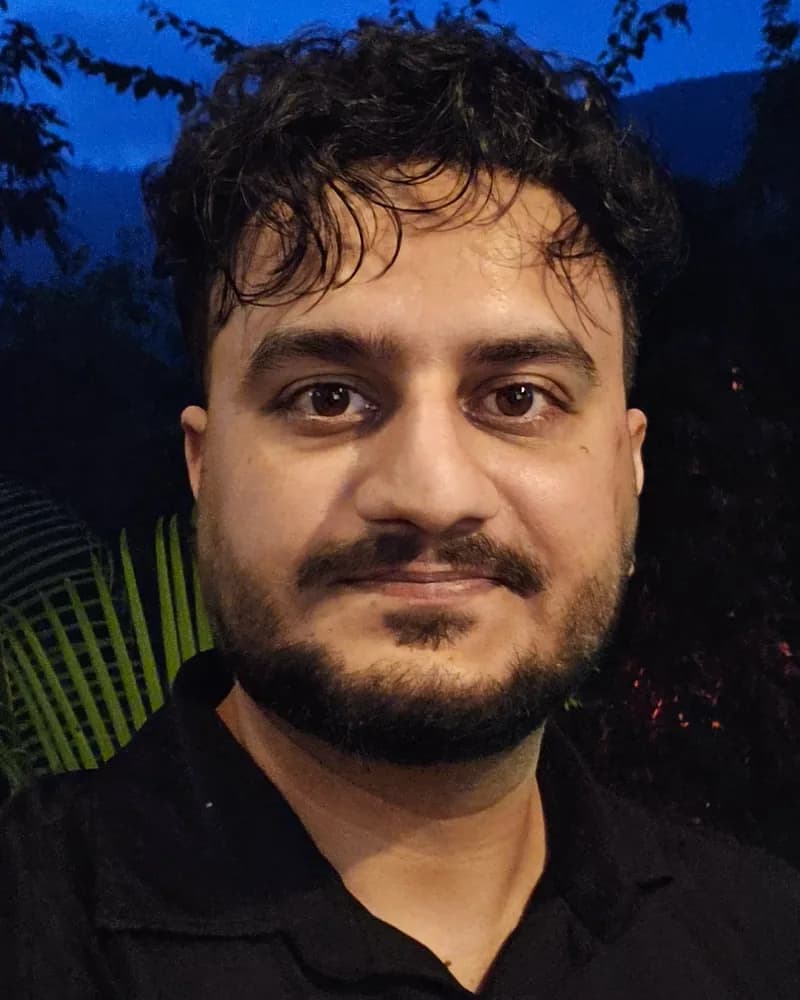 Lovepreet Singh, photographed at dusk